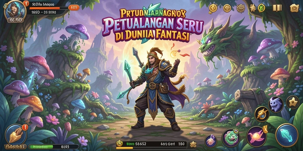 Screenshot <strong>66D</strong> menampilkan karakter petualang menjelajahi dunia penuh misteri.