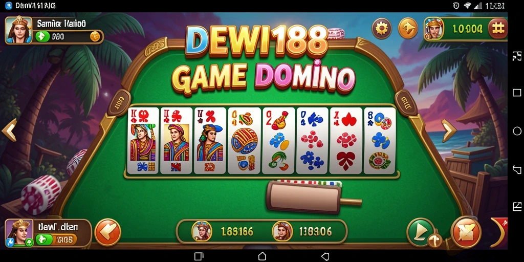 Screenshot DEWI188 menunjukkan gameplay seru dan interaksi antar pemain.