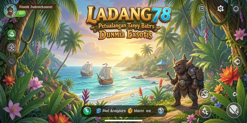Tangkapan layar gameplay <strong>LADANG78</strong> menampilkan momen eksplorasi yang mendebarkan.