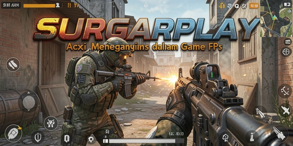 Tangkapan layar gameplay sedang menampilkan aksi seru di SURGAPLAY.