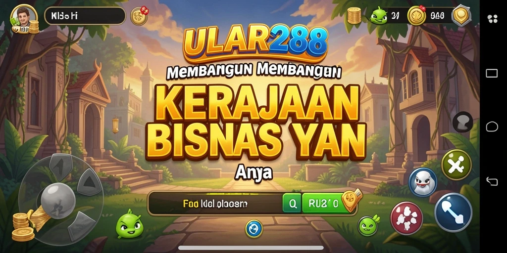 Tampilan permainan ULAR288 yang menarik dan inovatif.
