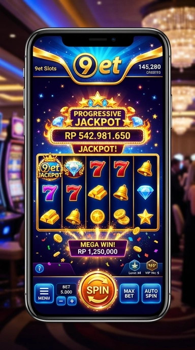 Screenshot aplikasi 9et yang menampilkan berbagai kategori aplikasi.